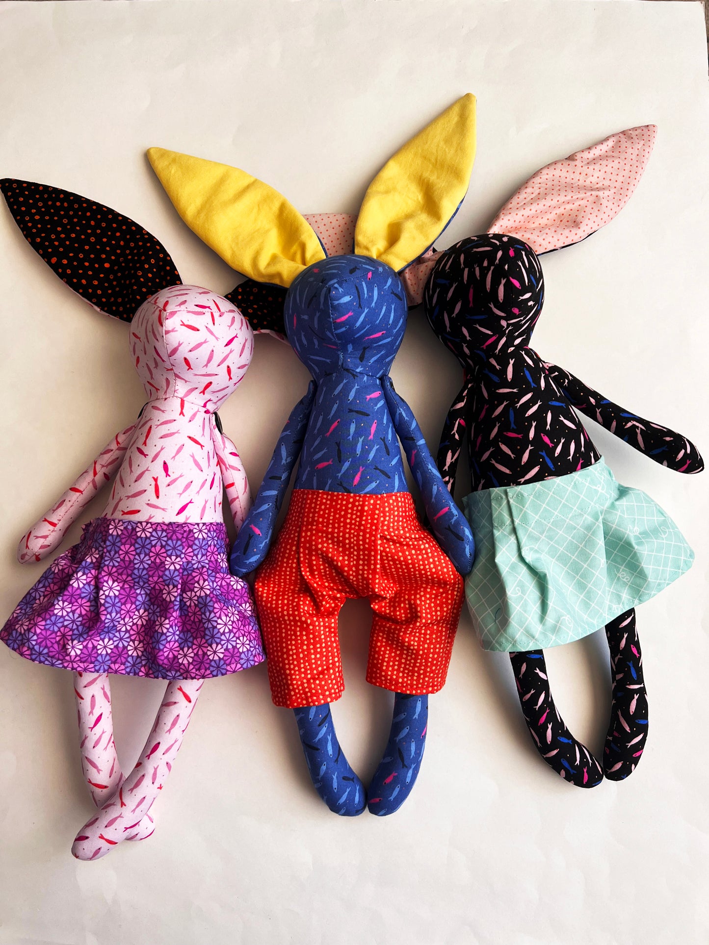 Bunny Rabbit Doll - Fish