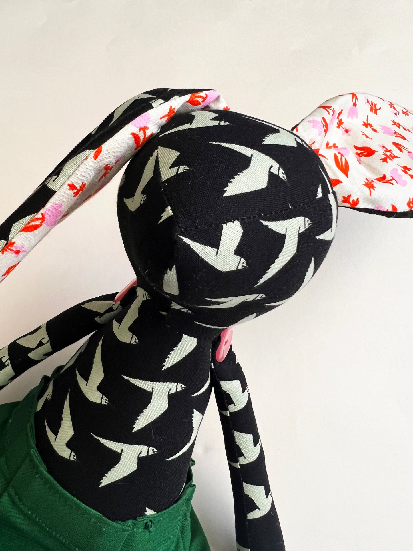 Bunny Rabbit Doll - Midnight