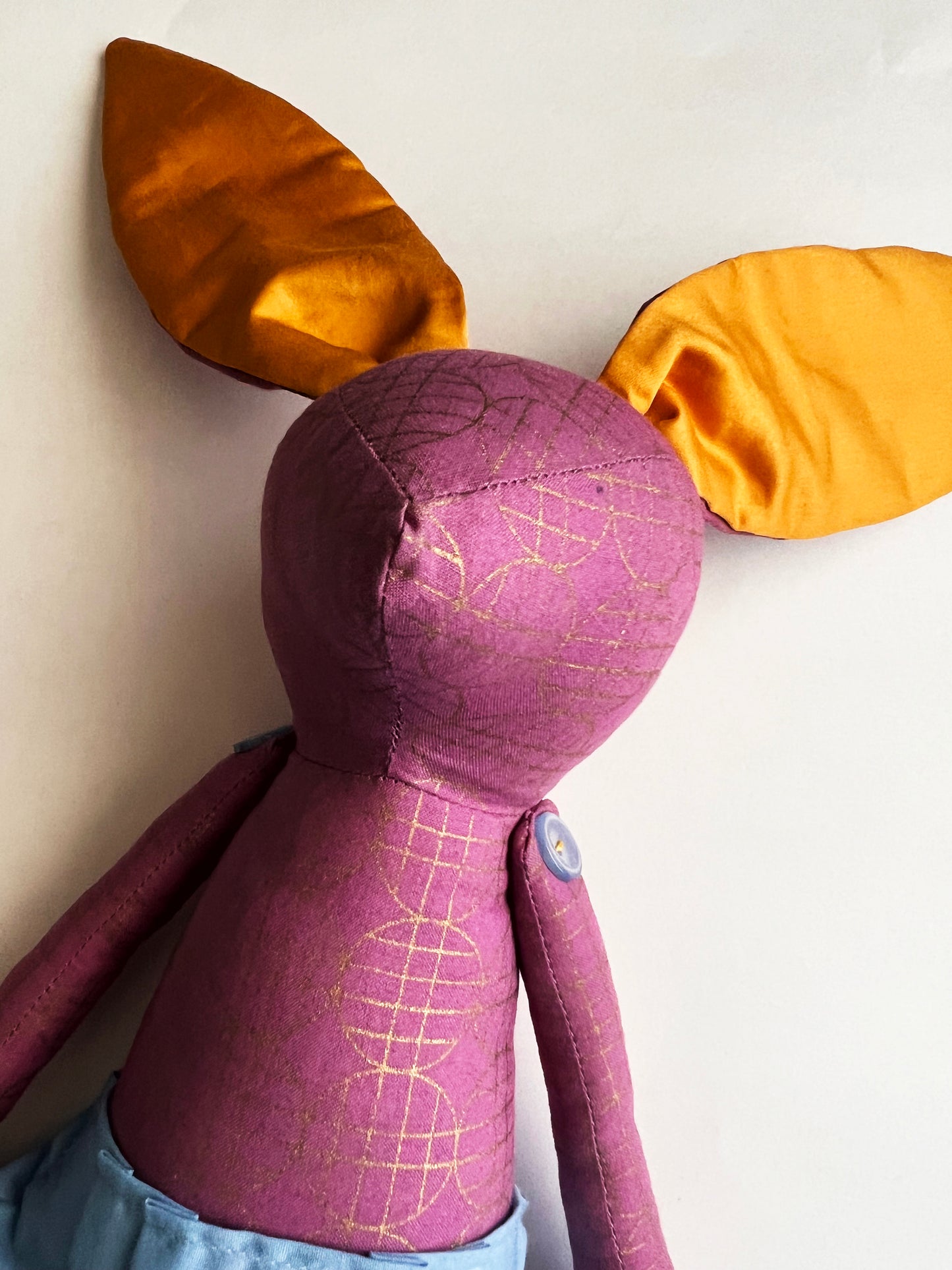 Bunny Rabbit Doll - Pink Summer
