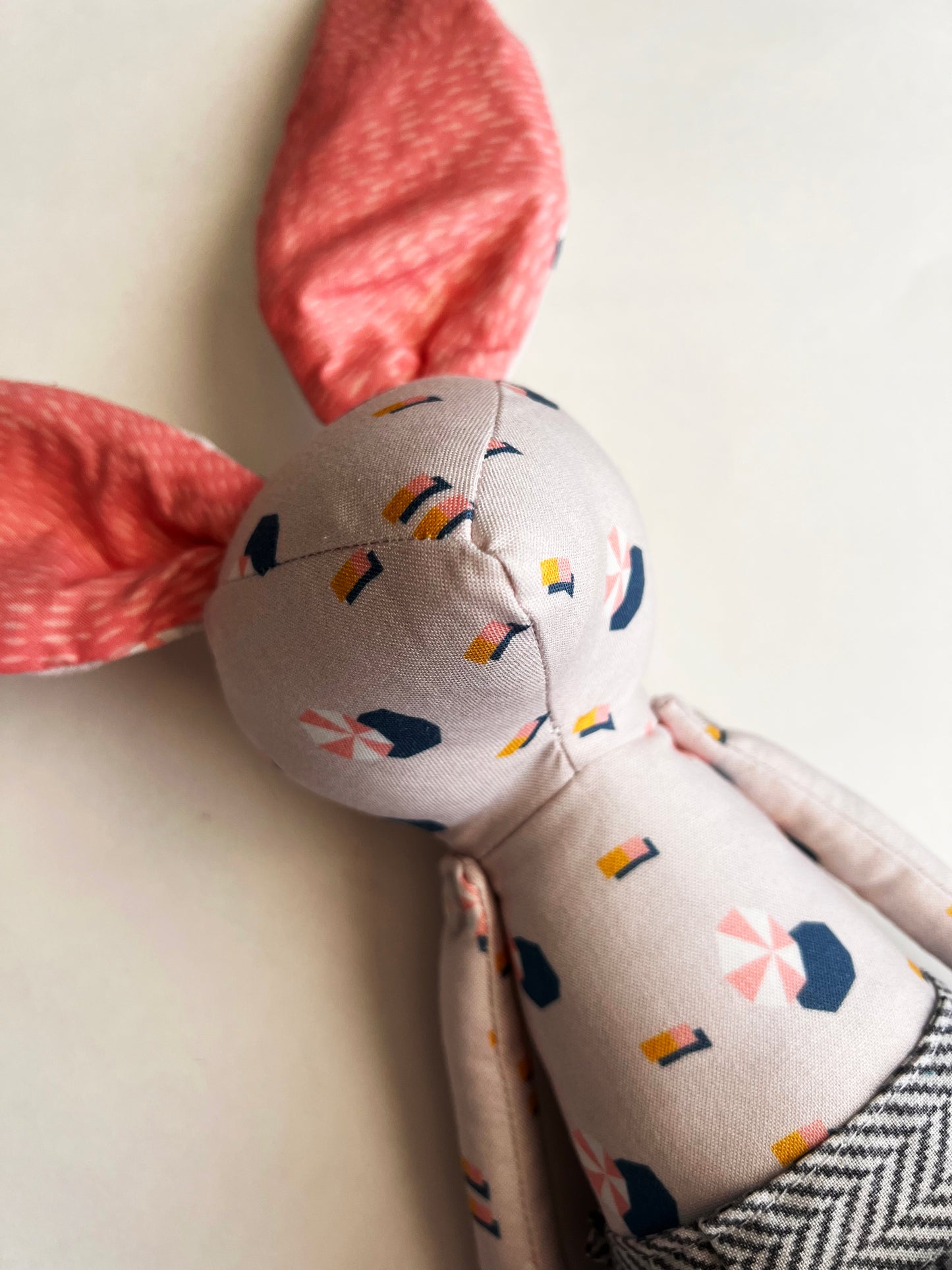 Bunny Rabbit Doll - Pink Summer