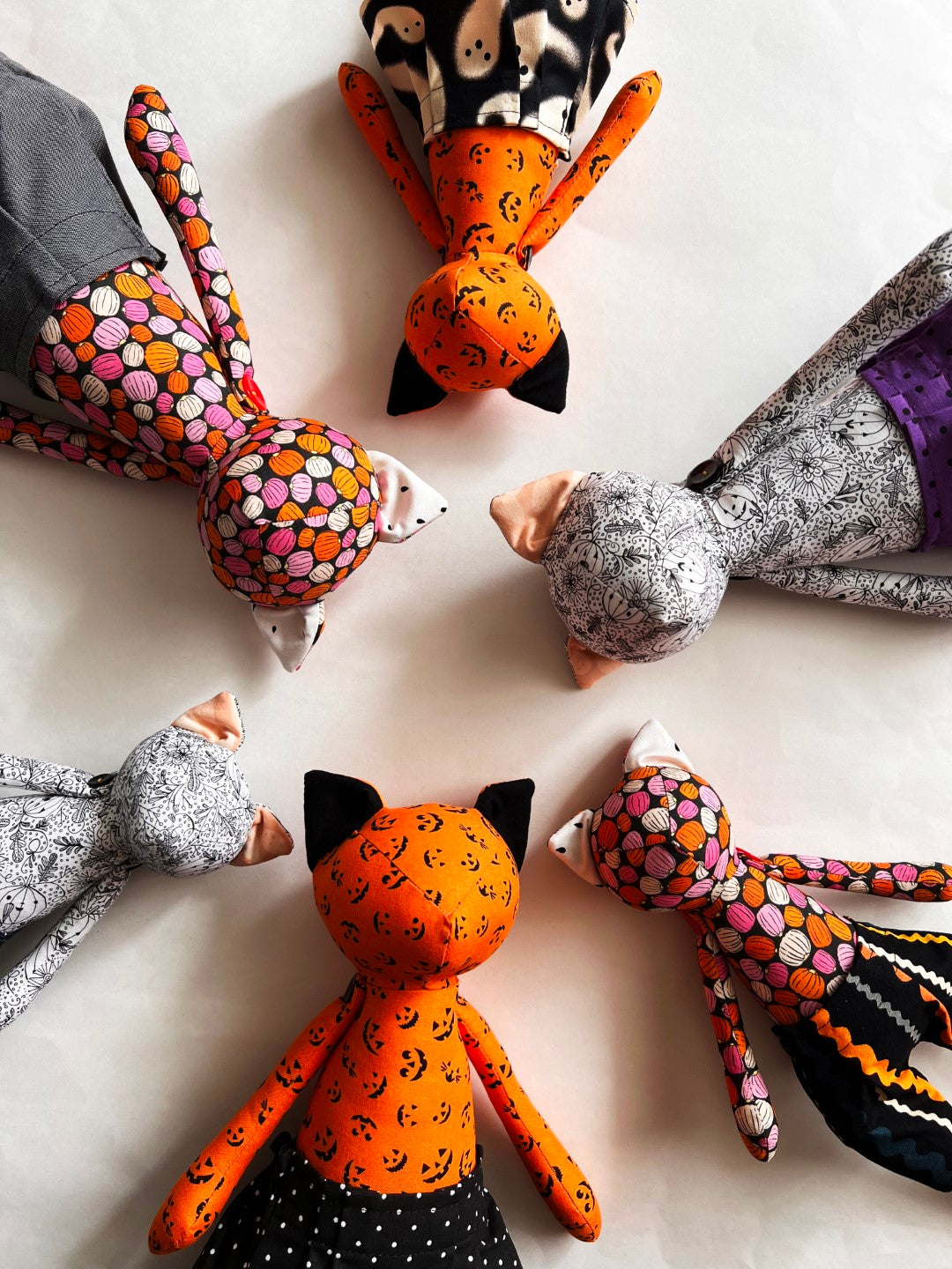 Kitty Cat Doll - Jack-O-Lantern