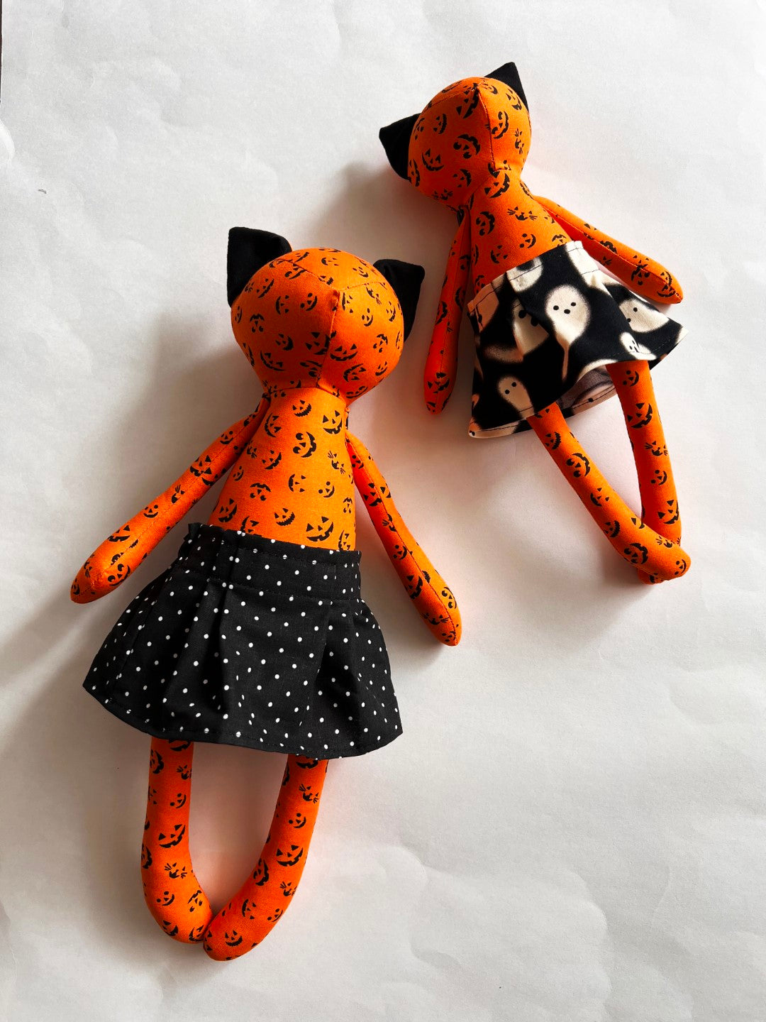 Kitty Cat Doll - Jack-O-Lantern