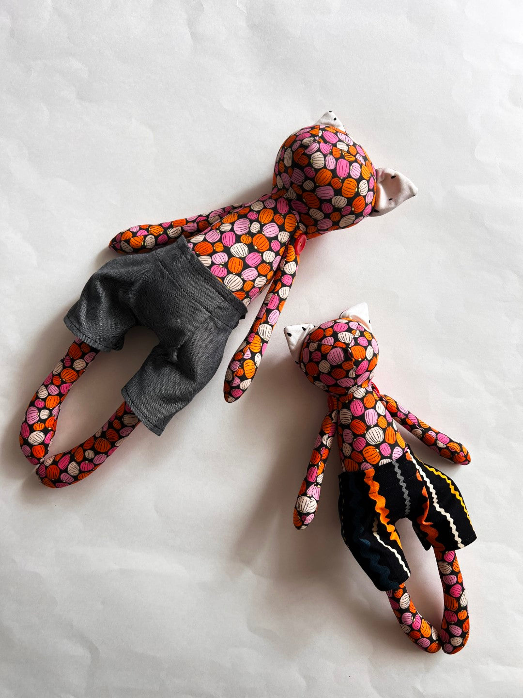 Kitty Cat Doll - Jack-O-Lantern