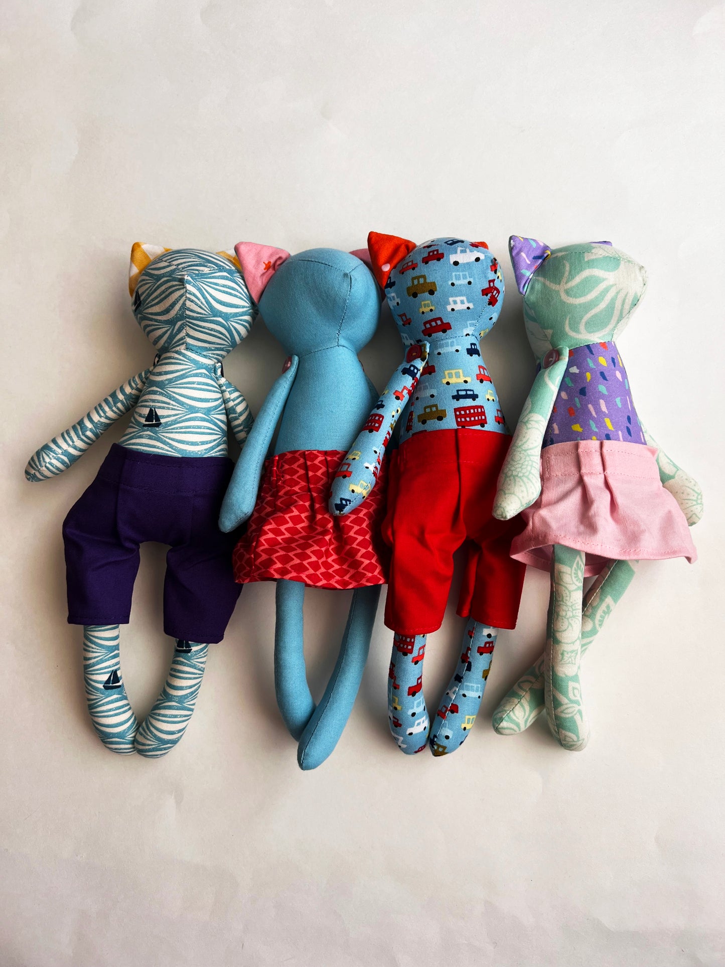 Kitty Cat Doll, Mini - Bluey
