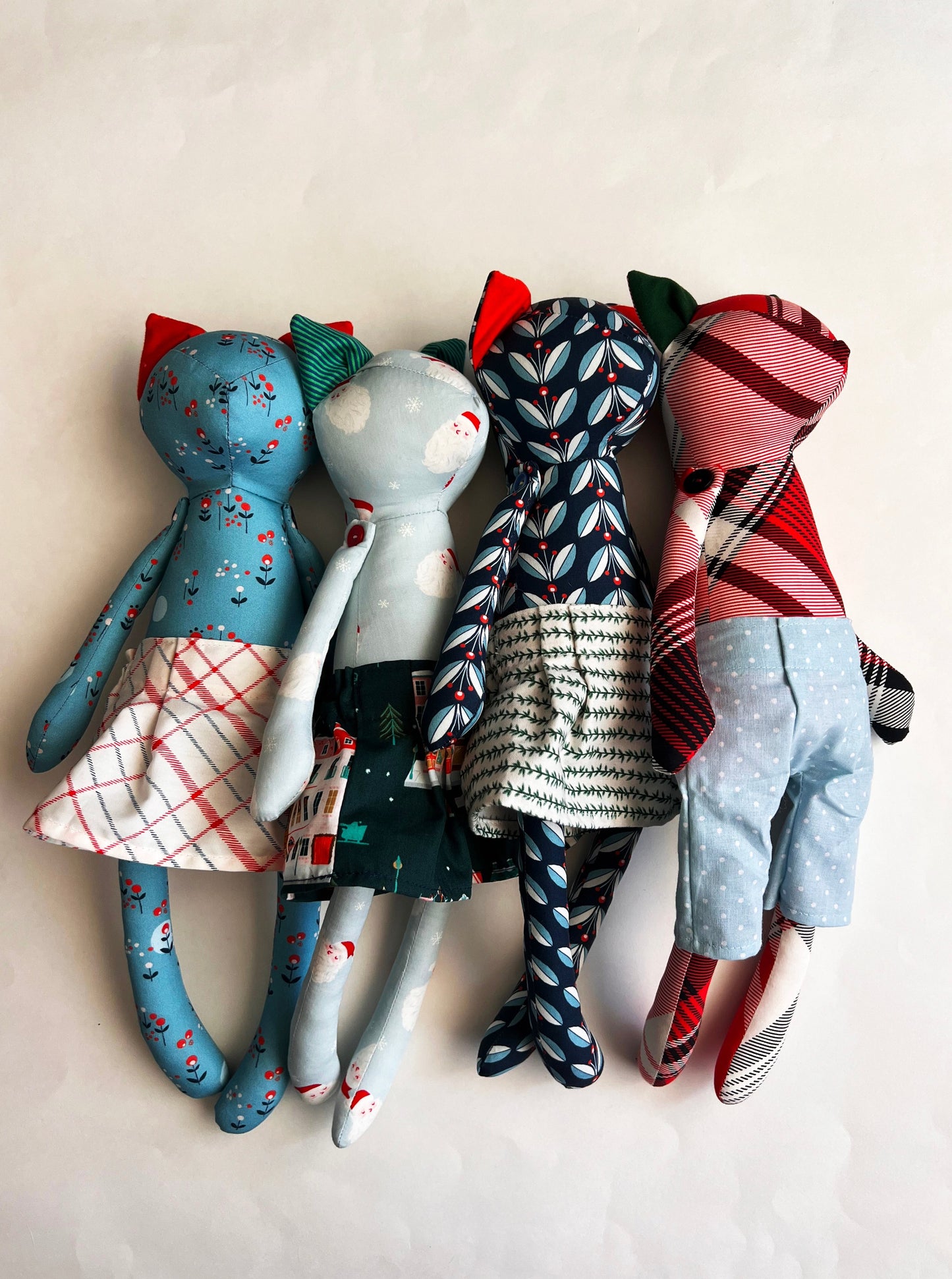 Kitty Cat Doll - Frosty Christmas