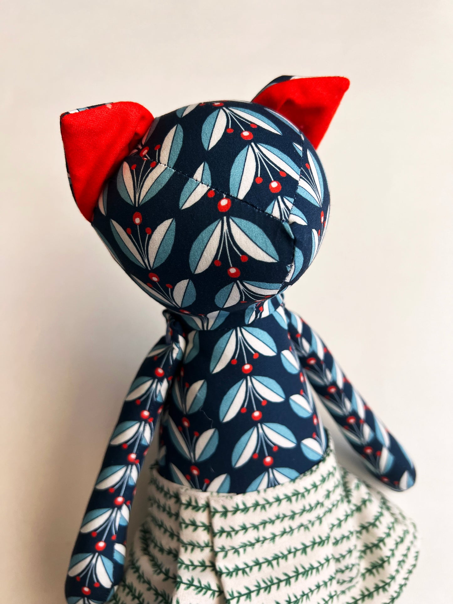 Kitty Cat Doll - Frosty Christmas