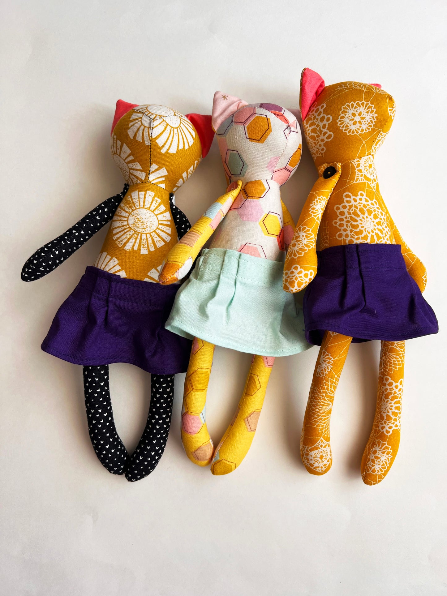 Kitty Cat Doll, Mini - Honey Bee