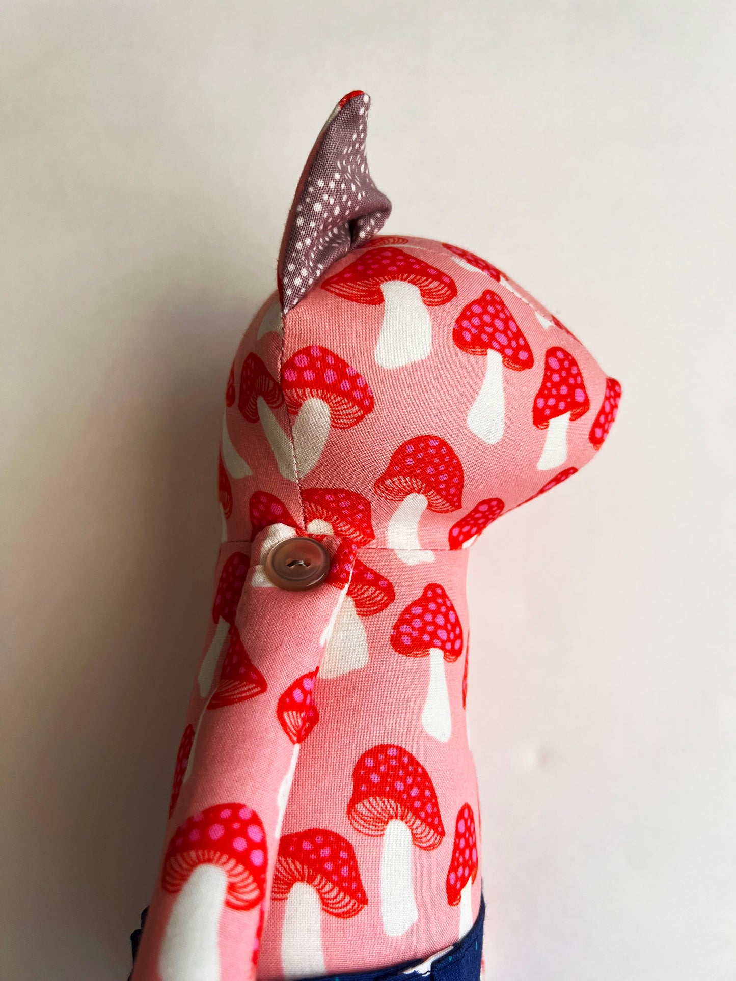 Kitty Cat Doll - Mushrooms