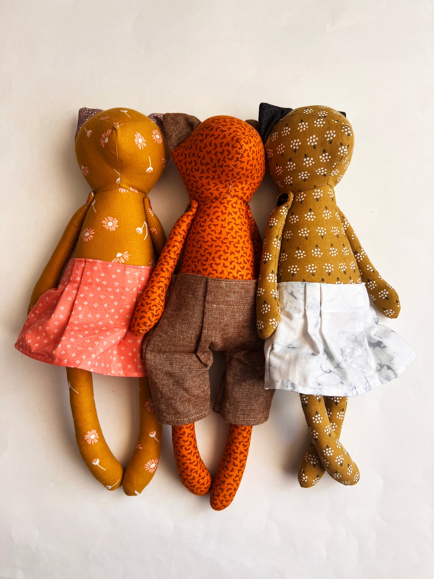 Kitty Cat Doll - Pumpkin