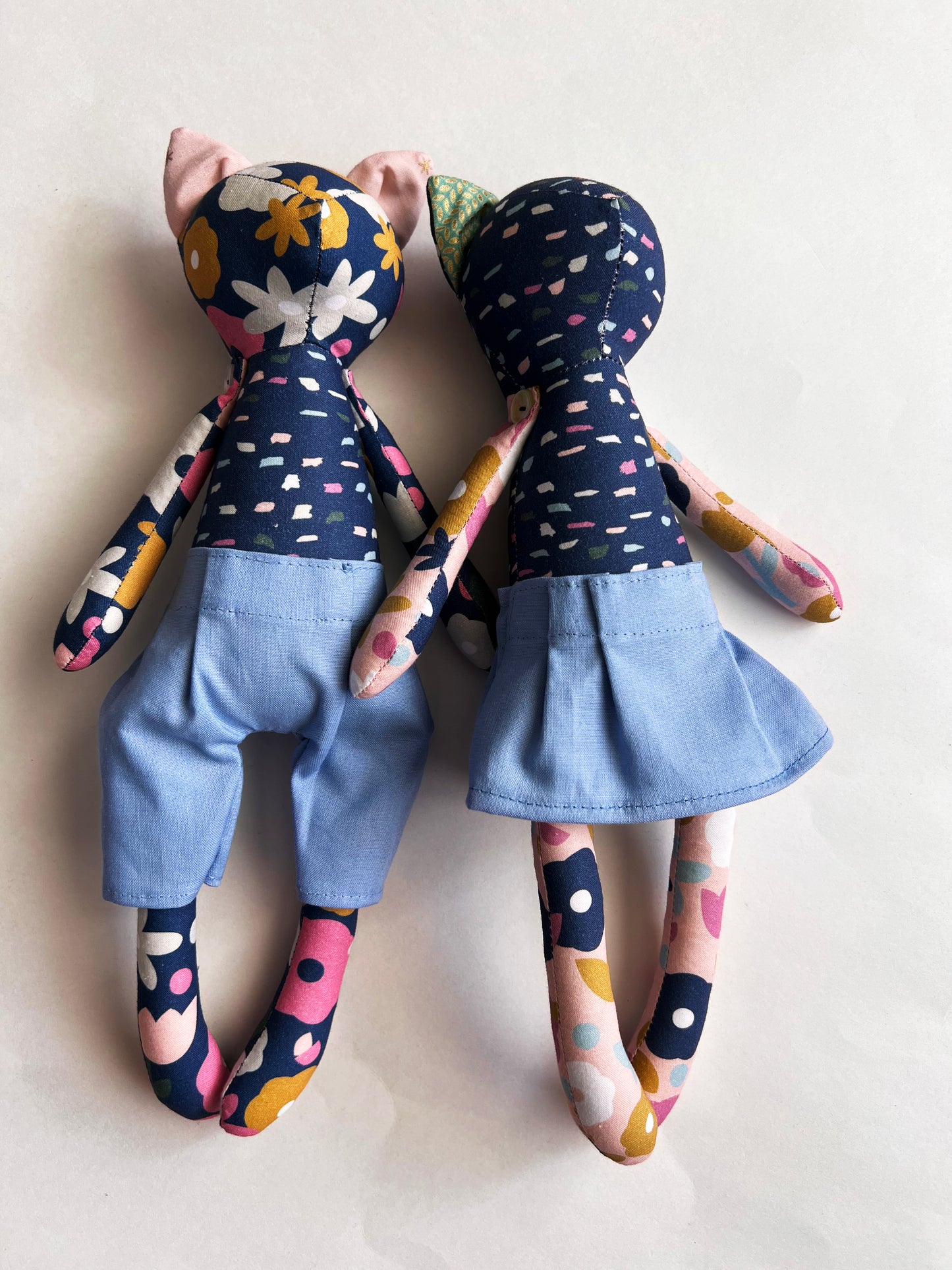 Kitty Cat Doll, Mini - Rainy Day