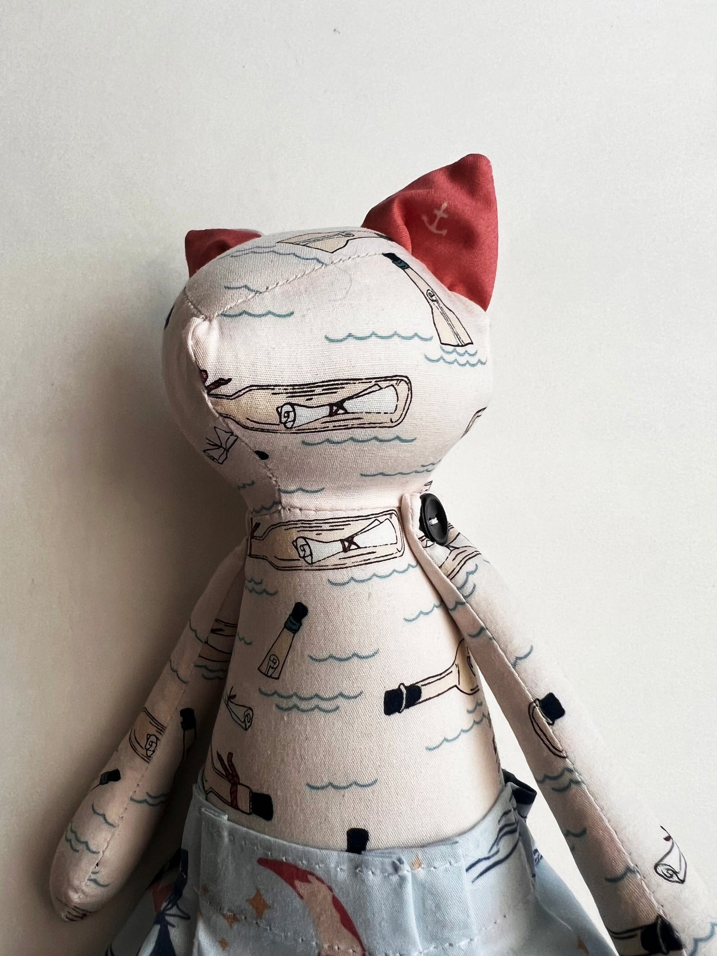 Kitty Cat Doll, Mini - Sailor