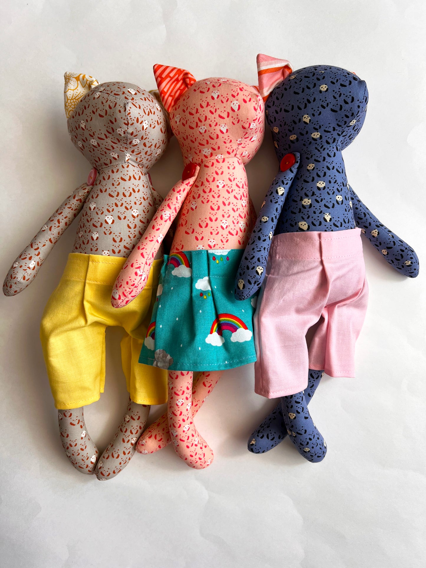 Kitty Cat Doll - Pandas