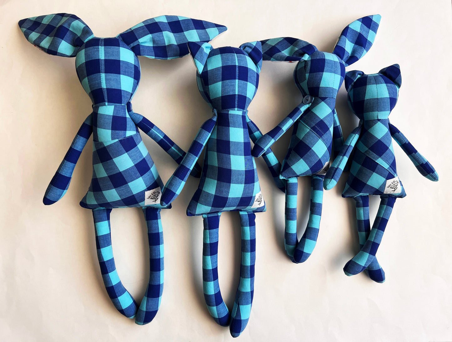 Reclaimed Doll - Blue Blocks