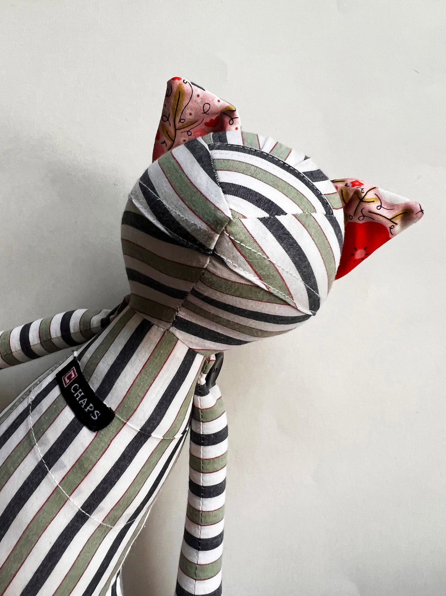 Reclaimed Doll - Stripey