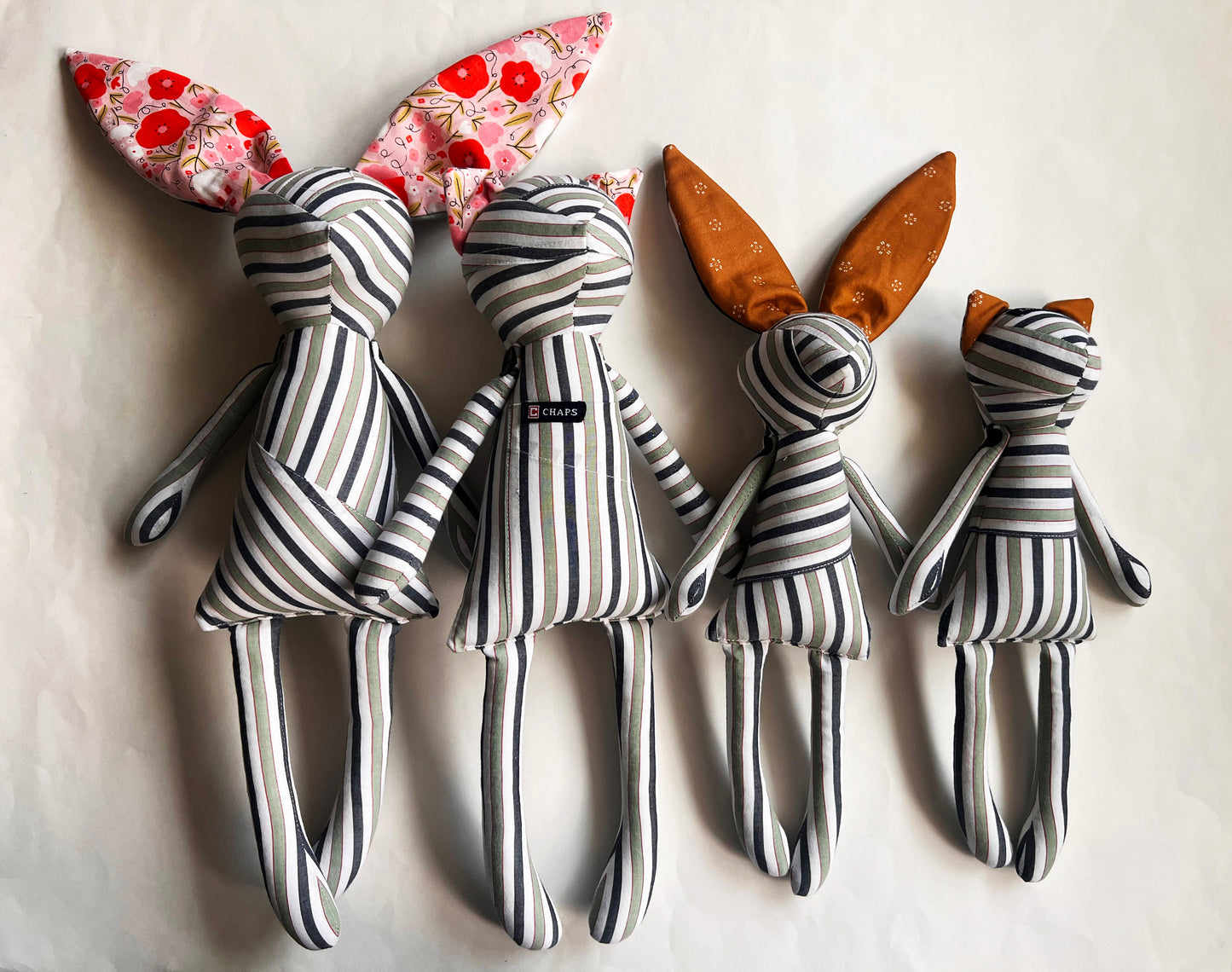 Reclaimed Doll - Stripey