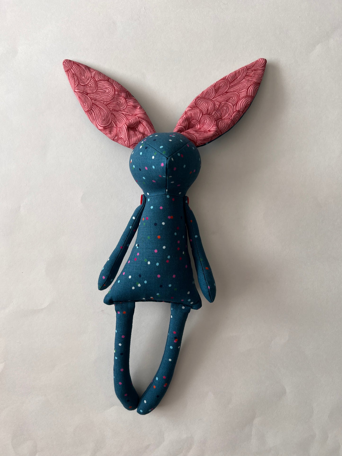 Bunny Rabbit Doll, Mini - Dots