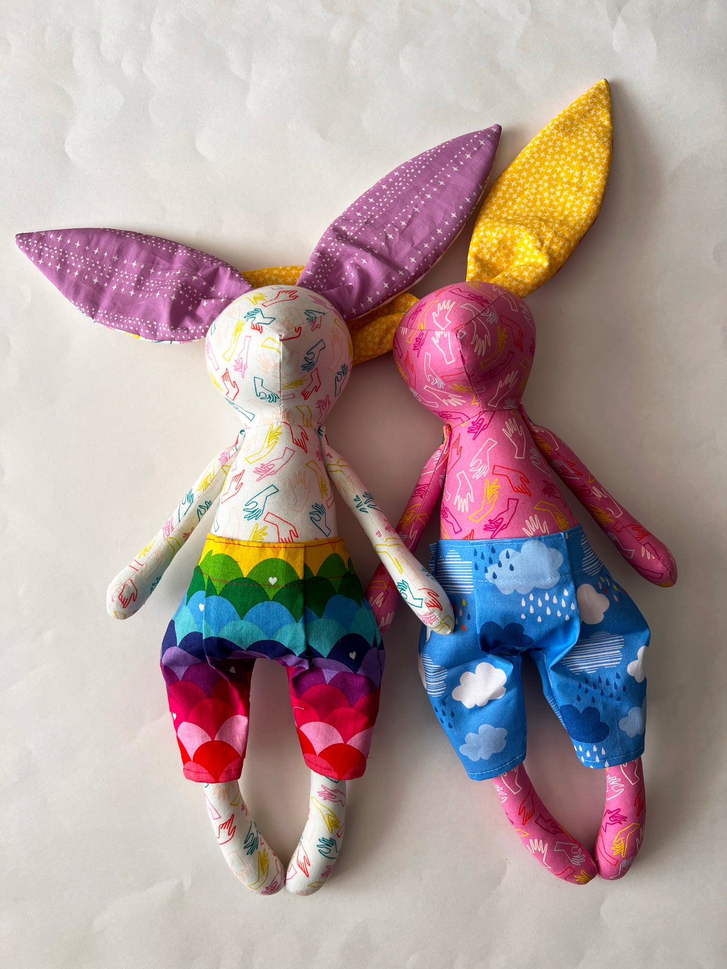 Bunny Rabbit Doll - Hands