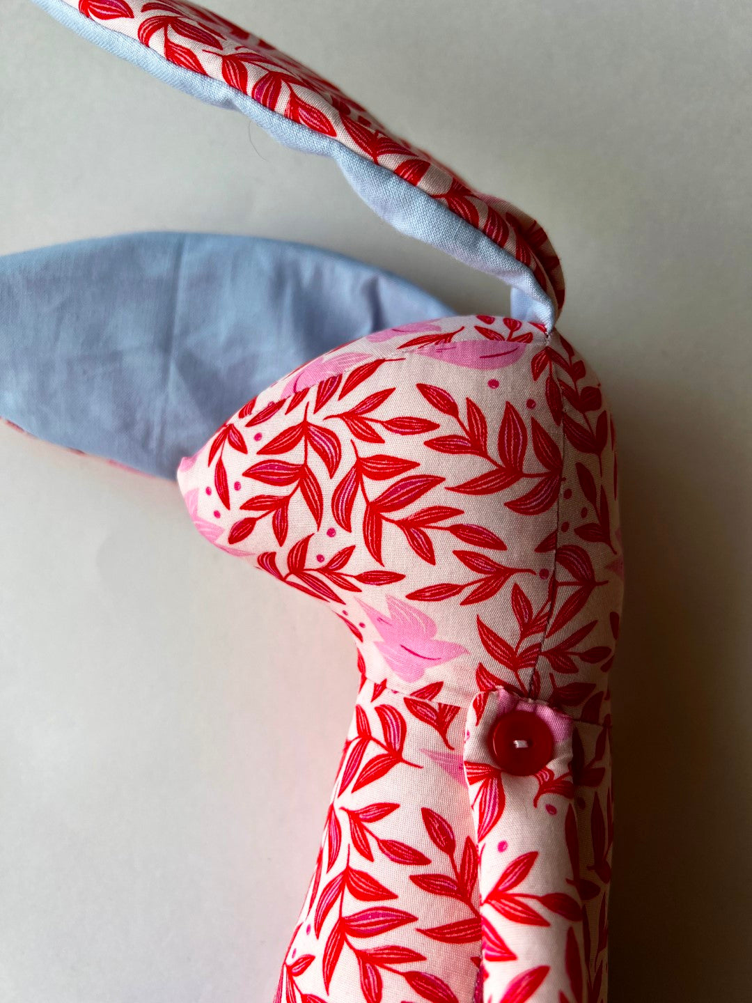Bunny Rabbit Doll - Poinsettia
