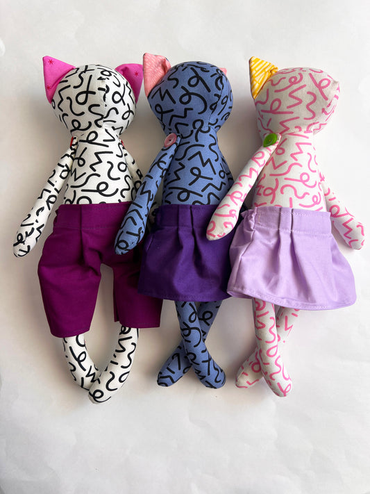 Kitty Cat Doll - Doodles