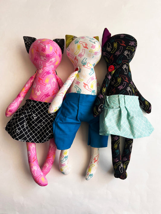 Kitty Cat Doll - Hands
