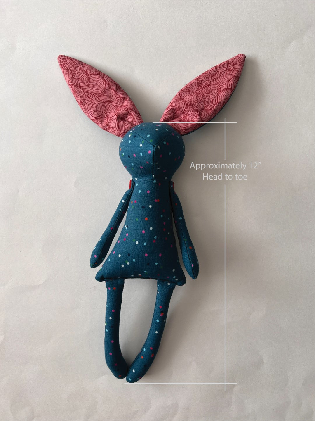 Bunny Rabbit Doll, Mini - Holiday