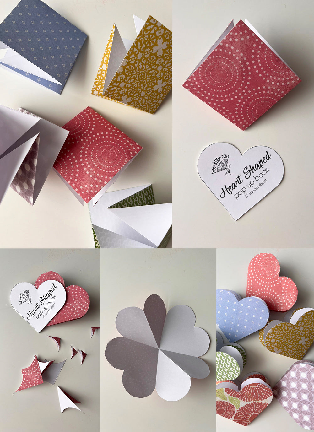Valentines Heart Shaped Pop Up Book