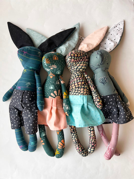 Bunny Rabbit Doll - Dark Forest